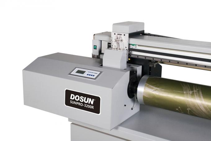 Digitale Roterende de Gravuremachine van Inkjet, materiaal van de Hoge Precisie het Textielgravure 4