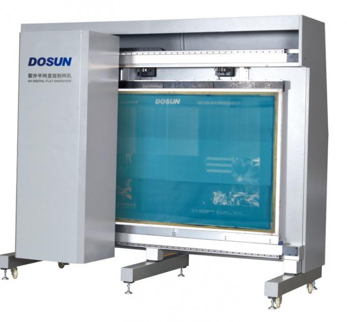 De textiel Flatbed Machine van de Lasergraveur, het UV Digitale Vlakke Systeem van de Lasergravure 0