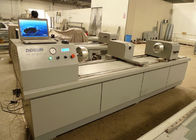 Het blauwe Roterende UVmateriaal van de Lasergraveur, Textielgravuremachine 2200mm/3500mm het Schermbreedte